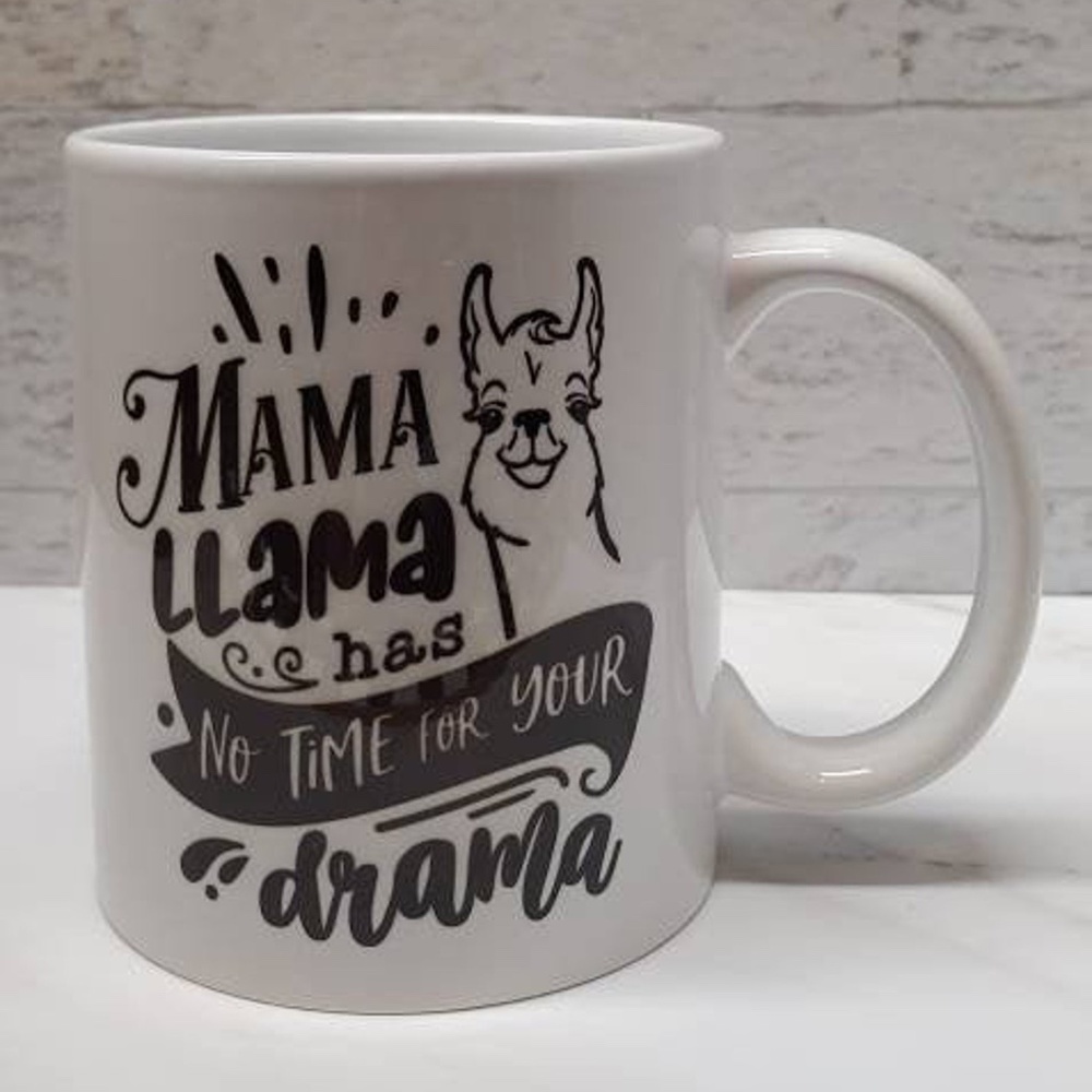 Mama Llama Mug, Funny Mug, 11oz